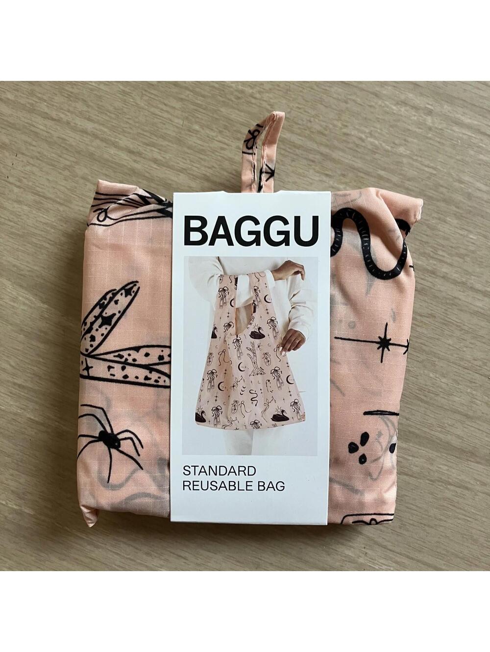 New BAGGU Standard Reusable Eco Bag Shopping Tote Ballet Icons Witchy Whimsigoth